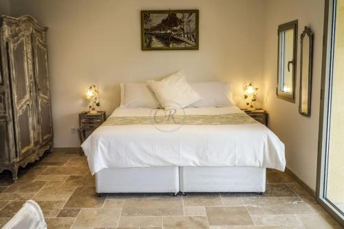 Postelja oz. postelje v sobi nastanitve Superbe villa - piscine- vue mer