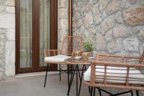 Patio nebo venkovní prostory v ubytování Villa Esteria
