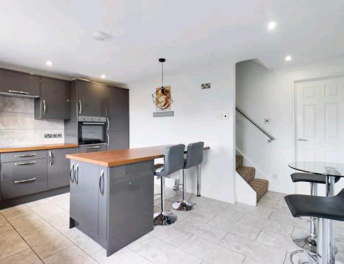 Η κουζίνα ή μικρή κουζίνα στο Woods view, central thornaby