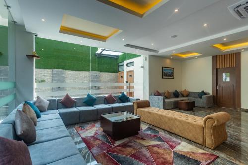 Posezení v ubytování Hotel Crystal Pashupati