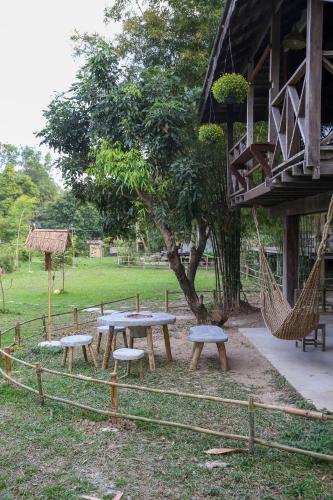 Zahrada ubytování Hang Tueng farm stay Chiang Mai แฮงตึง ฟาร์มสเตย์ เชียงใหม่