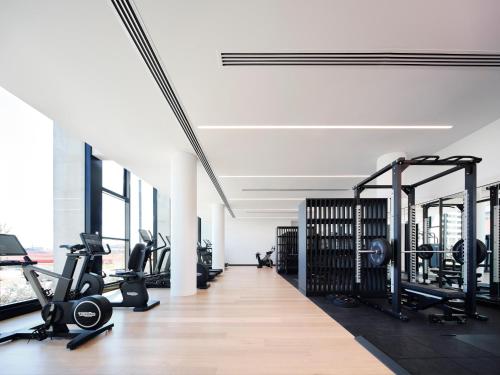 Fitness centrum a/nebo fitness zařízení v ubytování Little National Hotel Newcastle