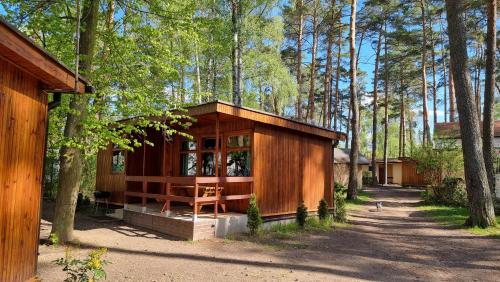 Budova, v ktorej sa dovolenkový park nachádza
