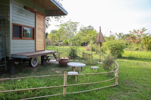 Zahrada ubytování Hang Tueng farm stay Chiang Mai แฮงตึง ฟาร์มสเตย์ เชียงใหม่