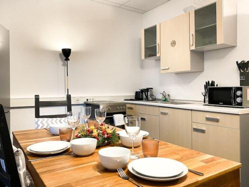Kuchyň nebo kuchyňský kout v ubytování Mountain Apartment 2 The Art to live Perfect for Vacationers