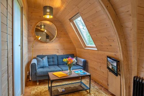 Posezení v ubytování Finest Retreats - The Pods