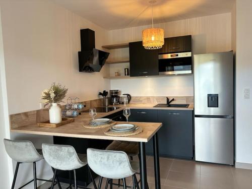 Bel appartement T2 proche centre-ville et port