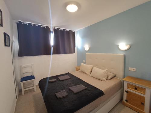 Postel nebo postele na pokoji v ubytování Apartamento PARADISE Amaya