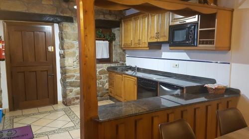 Η κουζίνα ή μικρή κουζίνα στο Casa Caborzal