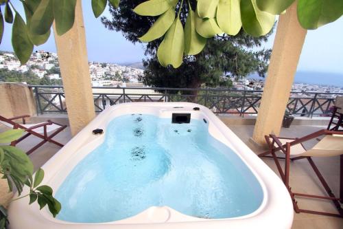 Voula Sea View Home with Jacuzzi Newly Refreshed 2026