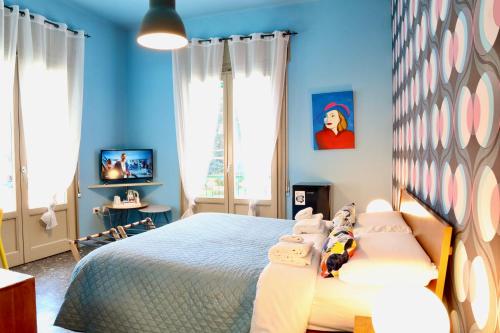 Letto o letti in una camera di GUEST HOUSE SONNINO 37 Cagliari