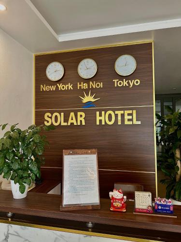 Certifikát, hodnocení, plakát nebo jiný dokument vystavený v ubytování Solar Hotel