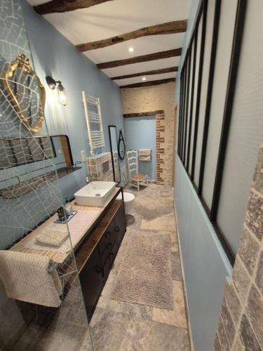 Ένα μπάνιο στο Les Granges de l'Épan