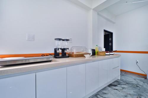 Dapur atau dapur kecil di Gimhae City Hotel