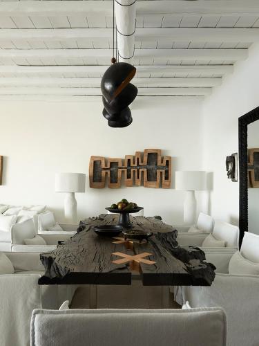 Χώρος καθιστικού στο Myconian Panoptis Escape, a member of Small Luxury Hotels of the World