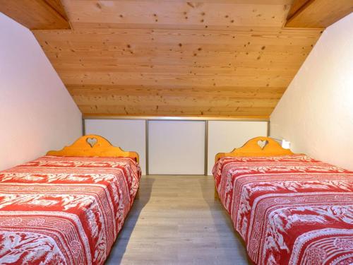 Spacieux 4 pièces avec mezzanine, balcon et parking, à 2 pas de Super-Châtel - 7 pers.