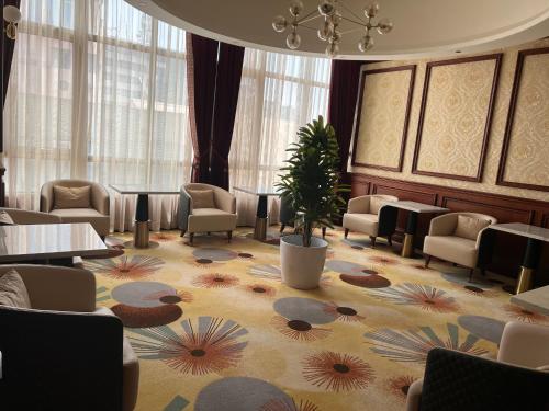 8&9Hotelにあるシーティングエリア
