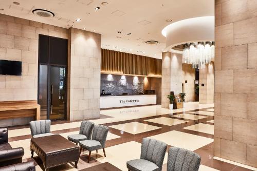 Lobby o reception area sa The Interra Hotel Pyeongtaek