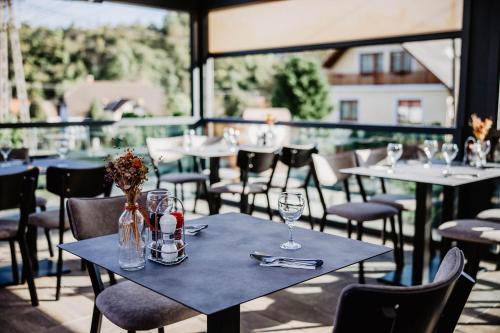 Restoran atau tempat lain untuk makan di Kakukk Vendéglő Panzió