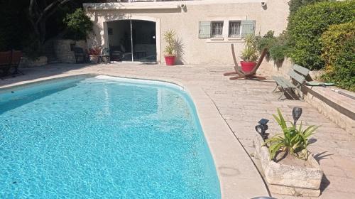 Der Swimmingpool an oder in der Nähe von Location Gîte en Provence