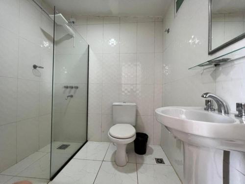 Ванная комната в Pousada Cidade Linda