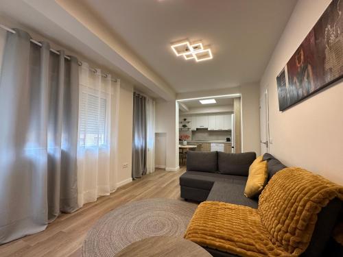 Χώρος καθιστικού στο El BURGO DE OSMA APARTAMENTO VILLA BAGH 2