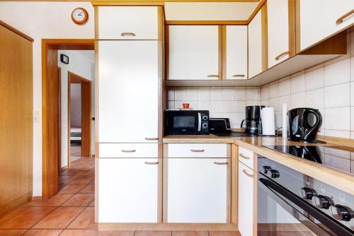 Dapur atau dapur kecil di Monteurwohnung