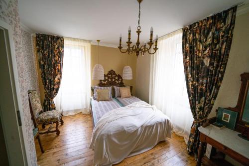 Ένα ή περισσότερα κρεβάτια σε δωμάτιο στο Casa Belgeri - B&B con 12-14 posti letto