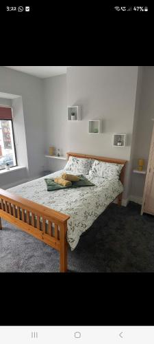 מיטה או מיטות בחדר ב-KKB accomodation