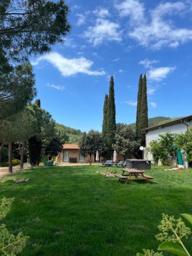 Zahrada ubytování Agriturismo La Vergheria