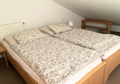Postel nebo postele na pokoji v ubytování Apartmán na Valašsku