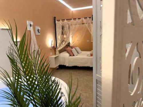 Giường trong phòng chung tại Agri Resort Masusa