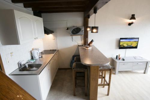 Η κουζίνα ή μικρή κουζίνα στο Appartement Am Hohenbusch