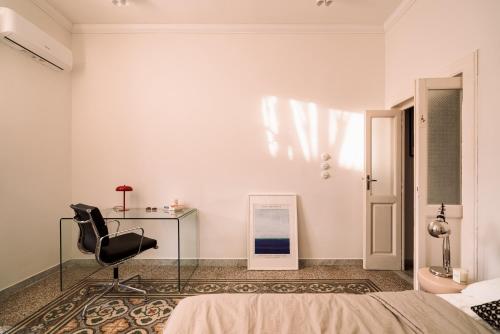 Un pat sau paturi într-o cameră la Allora Bari