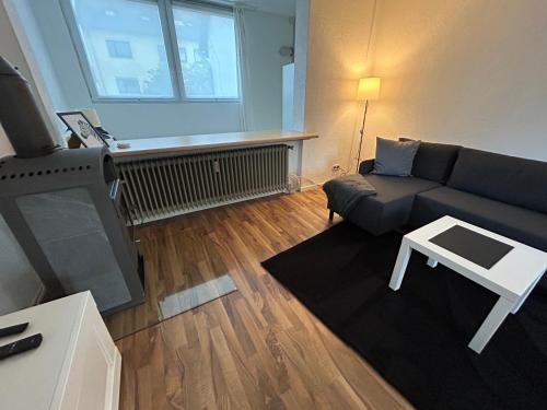 Coin salon dans l'établissement Am Fulda-Ufer