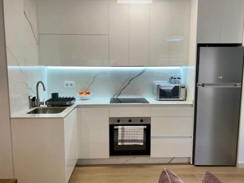 Kuchyň nebo kuchyňský kout v ubytování Piso en el corazón de Águilas