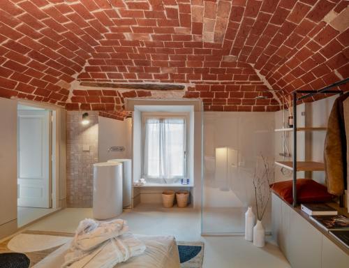 Koupelna v ubytování Relais Dal Cavaliere