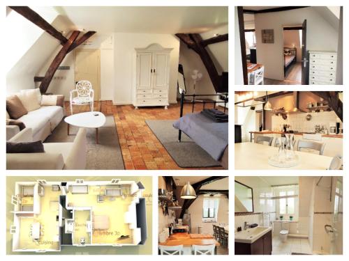 Χώρος καθιστικού στο Château La Mothaye - self catering apartments with pool in the Loire Valley