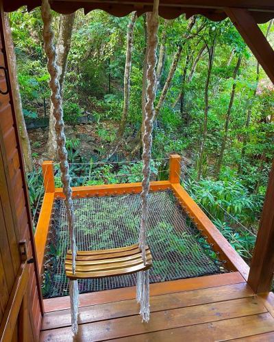 Giardino di Au Jardin Des Colibris Ecolodge&Spa