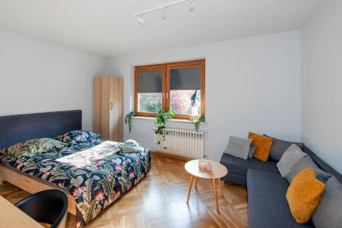 Posteľ alebo postele v izbe v ubytovaní Aparthotel STUDIO