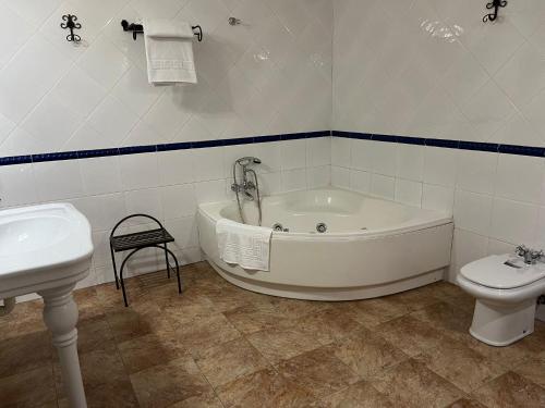 Ένα μπάνιο στο Hotel A Posada