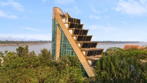 Landskap semula jadi dekat dengan hotel