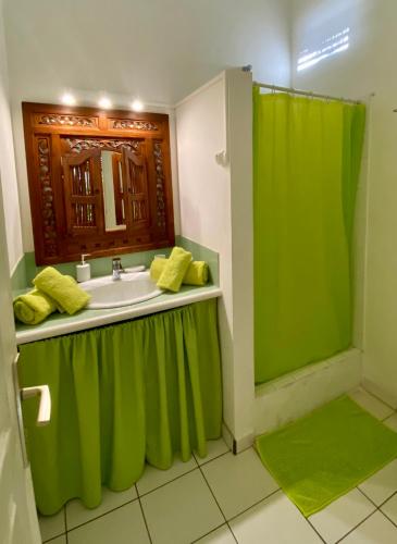 Bagno di Au Jardin Des Colibris Ecolodge&Spa