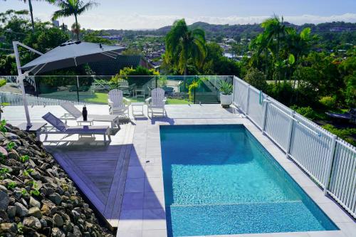 La alberca dentro o cerca de Private Guest Suite Currumbin Waters