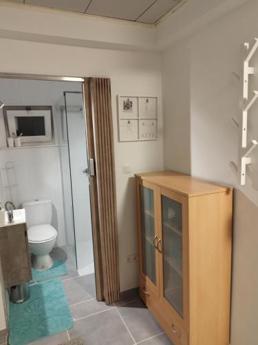 Koupelna v ubytování Modern Lux studio