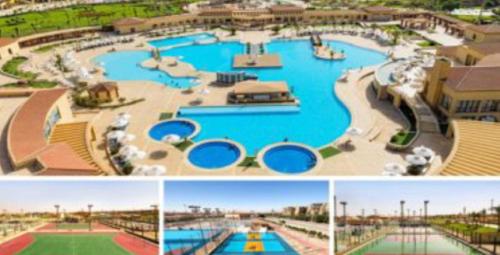 Πισίνα στο ή κοντά στο The most x beautiful place to stay A30-3D in Egypt, New Cairo, my beautiful city أجمل مكان إقامة في مصر القاهرة الجديدة مدينتي الجميلة