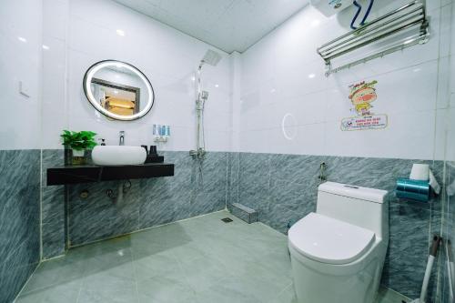 Phòng tắm tại Harry Homestay