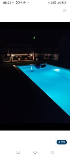 Bazén v ubytování Villa de charme avec piscine nebo v jeho okolí