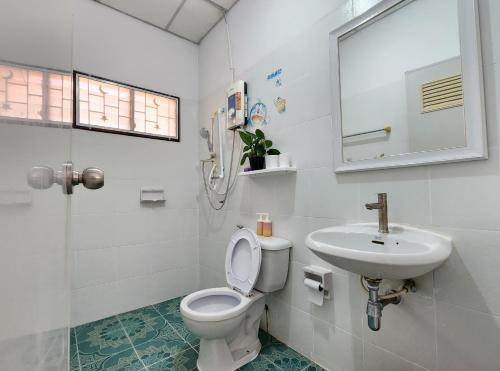 Koupelna v ubytování GOOD VIBE house sattahip
