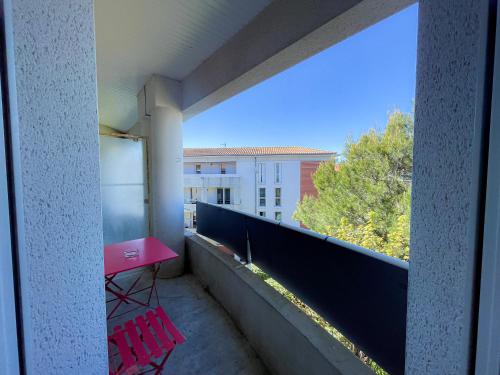 Μπαλκόνι ή βεράντα στο Le Laurier - Cosi - WIFI - Parking - Balcon